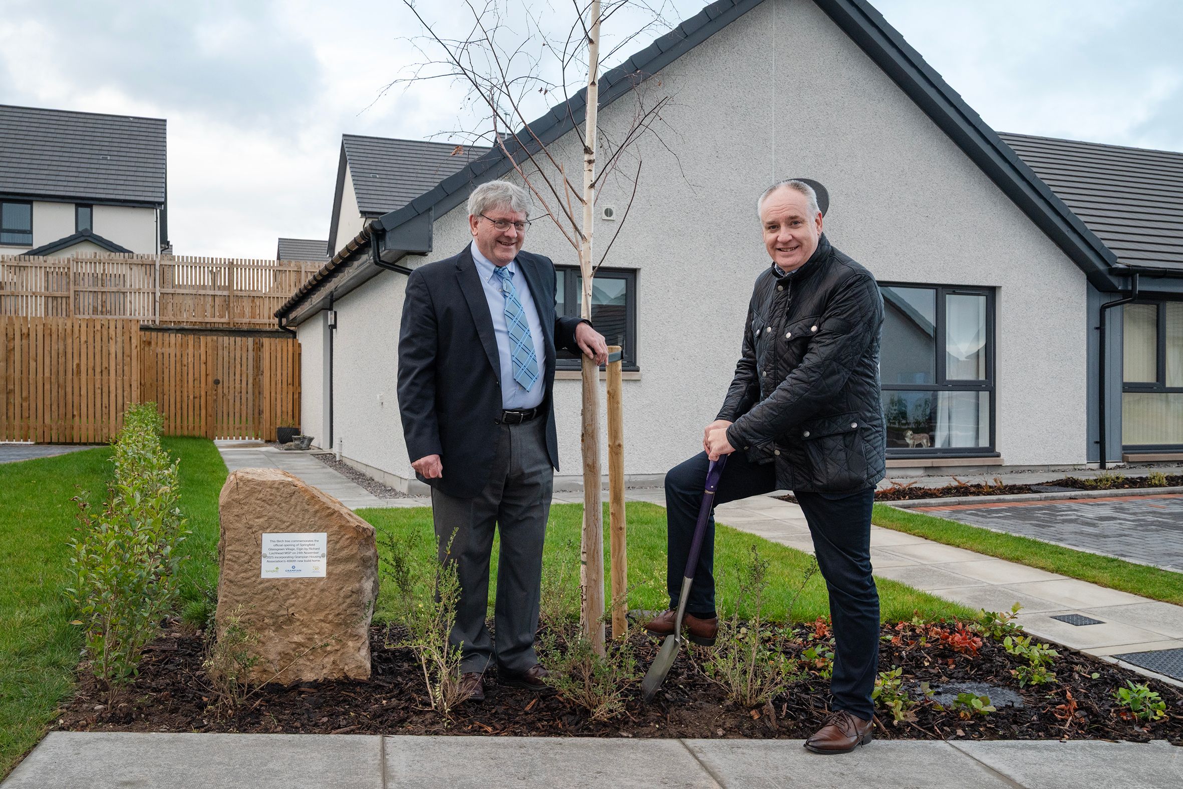 Grampian celebrates 50 years with completion of 4,000th new build home