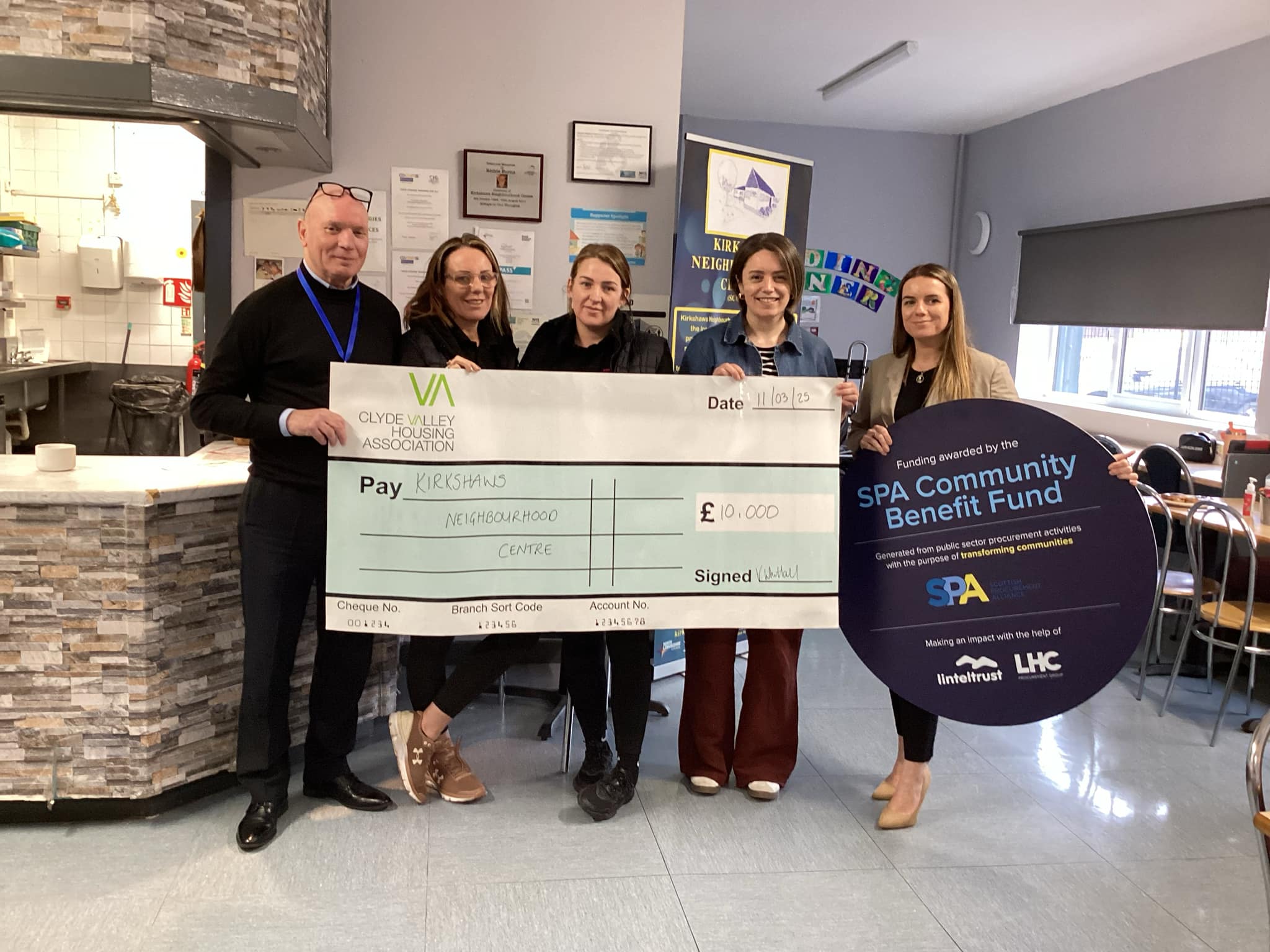 Coatbridge community hub grows with support from procurement fund