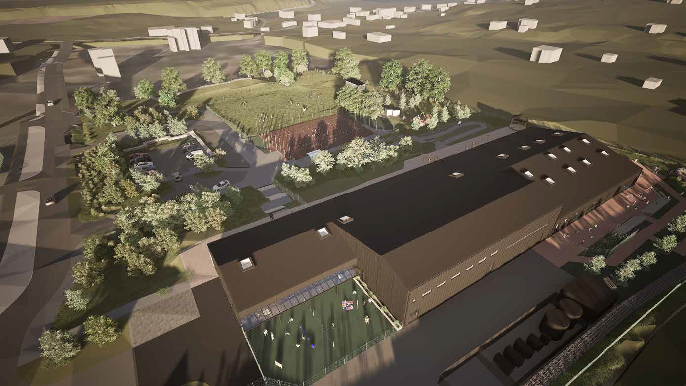 Access road complete as Dunvegan masterplan takes shape