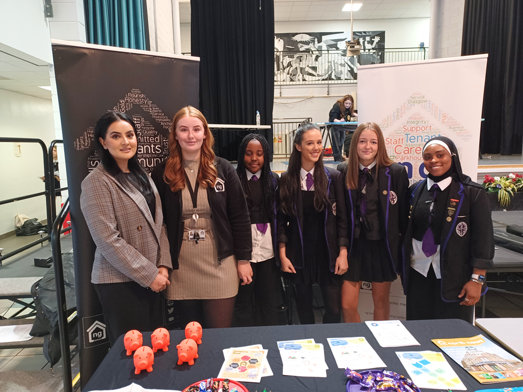 ng homes staff inspire students at careers carousel