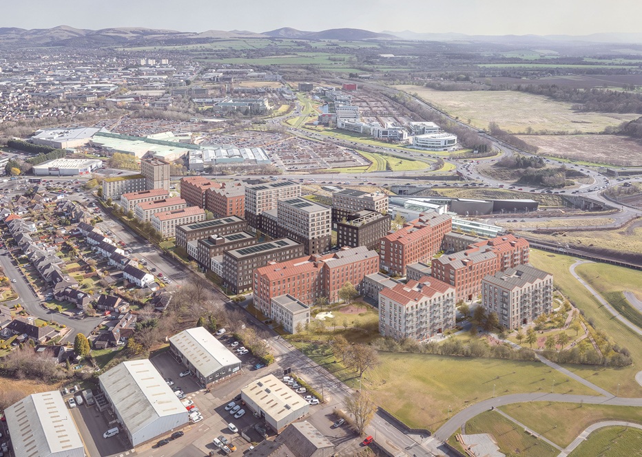 Green light for more than 950 homes at Edinburgh Gateway