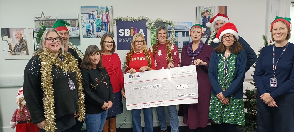 SBHA and partners share festive support for local young people