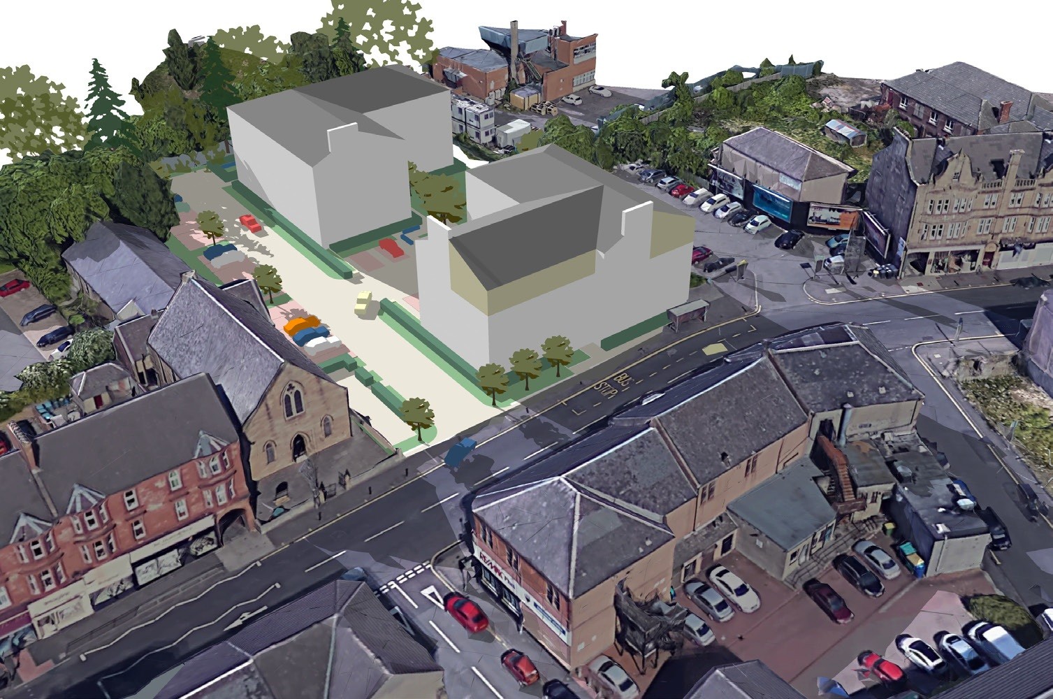 Motherwell town centre site earmarked for social rent apartments