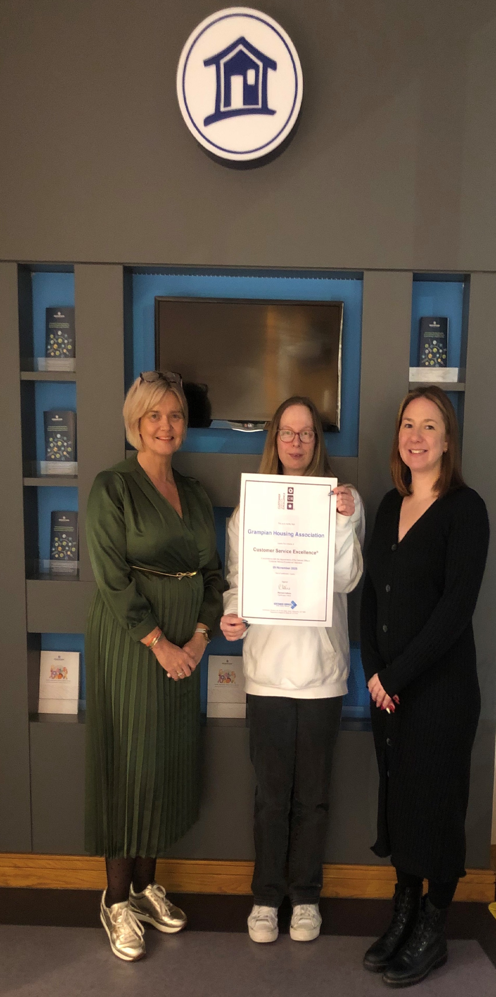 Grampian secures Customer Service Excellence accreditation