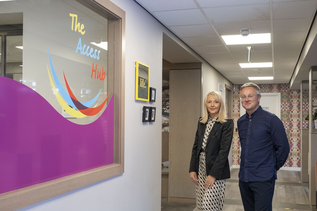 Simon Community Scotland benefits as Cala showhome furniture finds new home