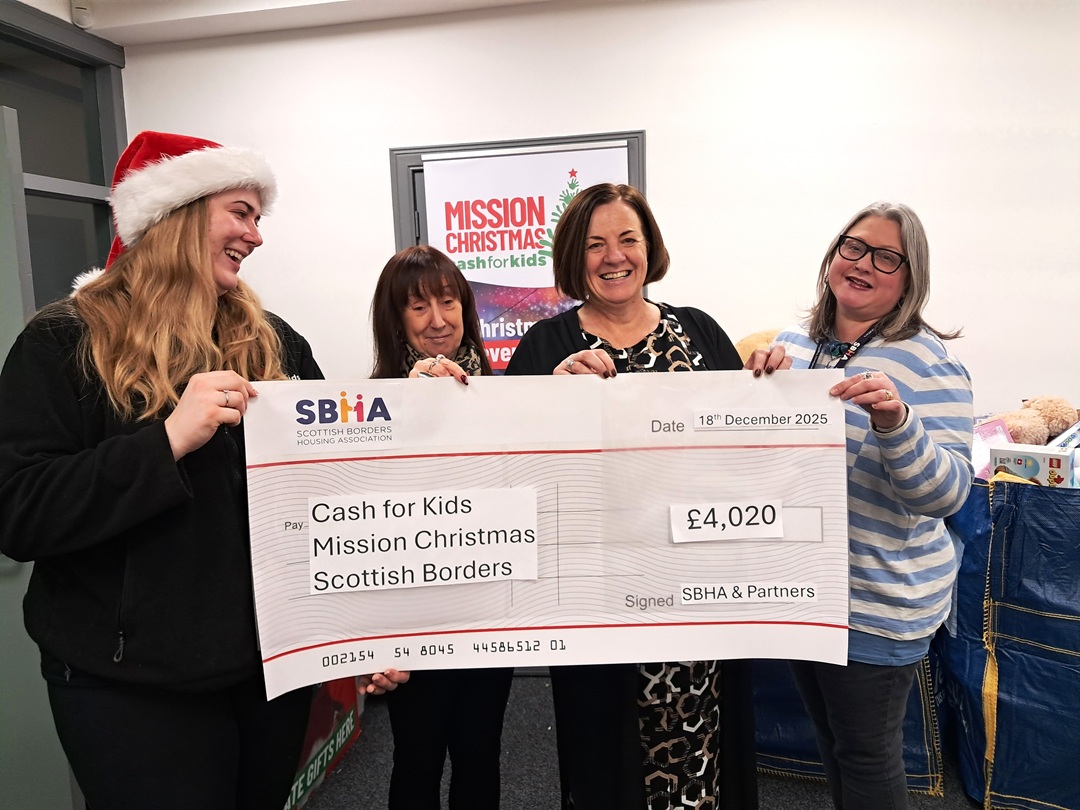 SBHA and partners share festive support for local young people