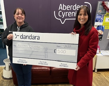Dandara puts kindness on the menu for Aberdeen Cyrenians