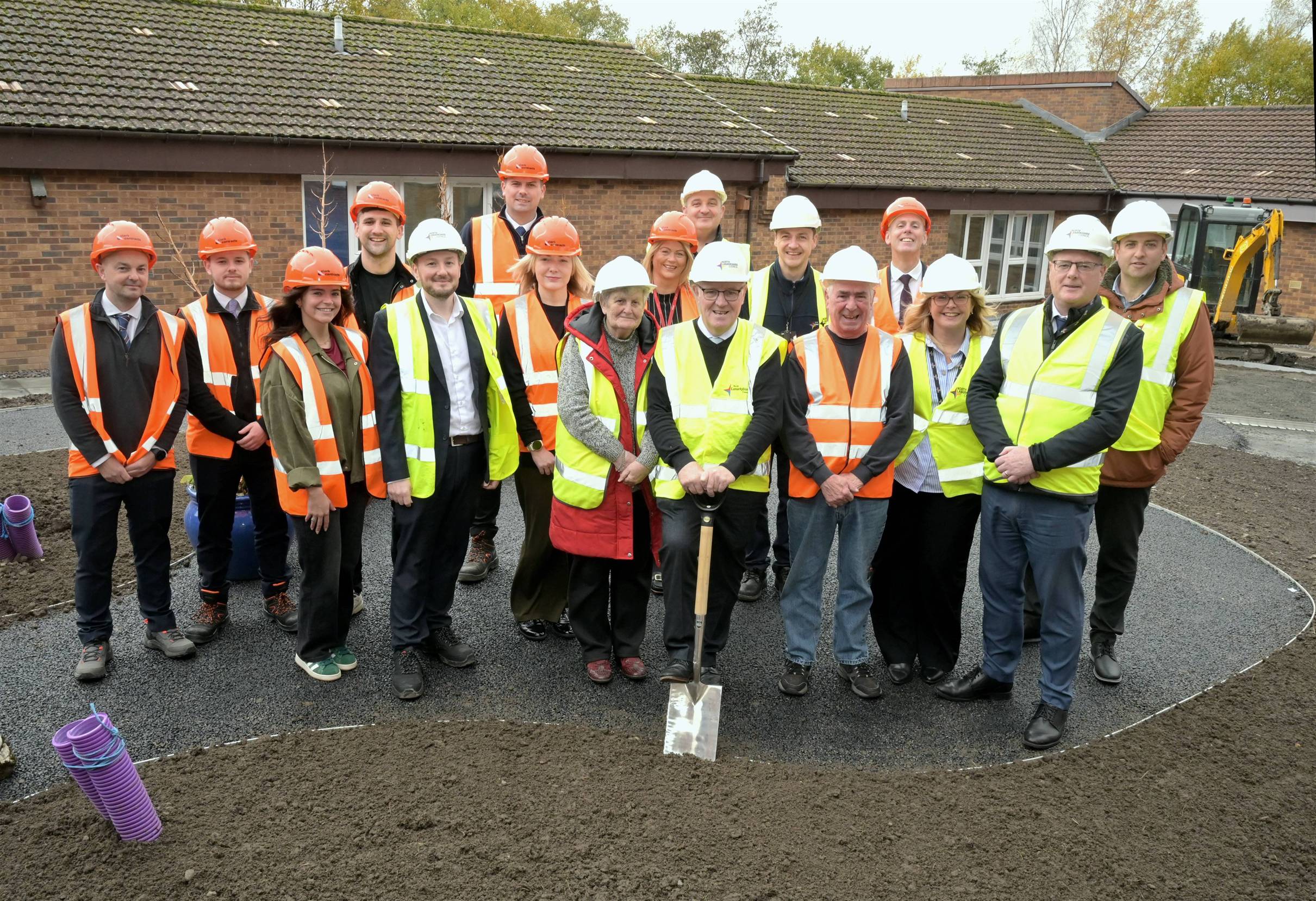 Retirement housing renovation underway in Wishaw