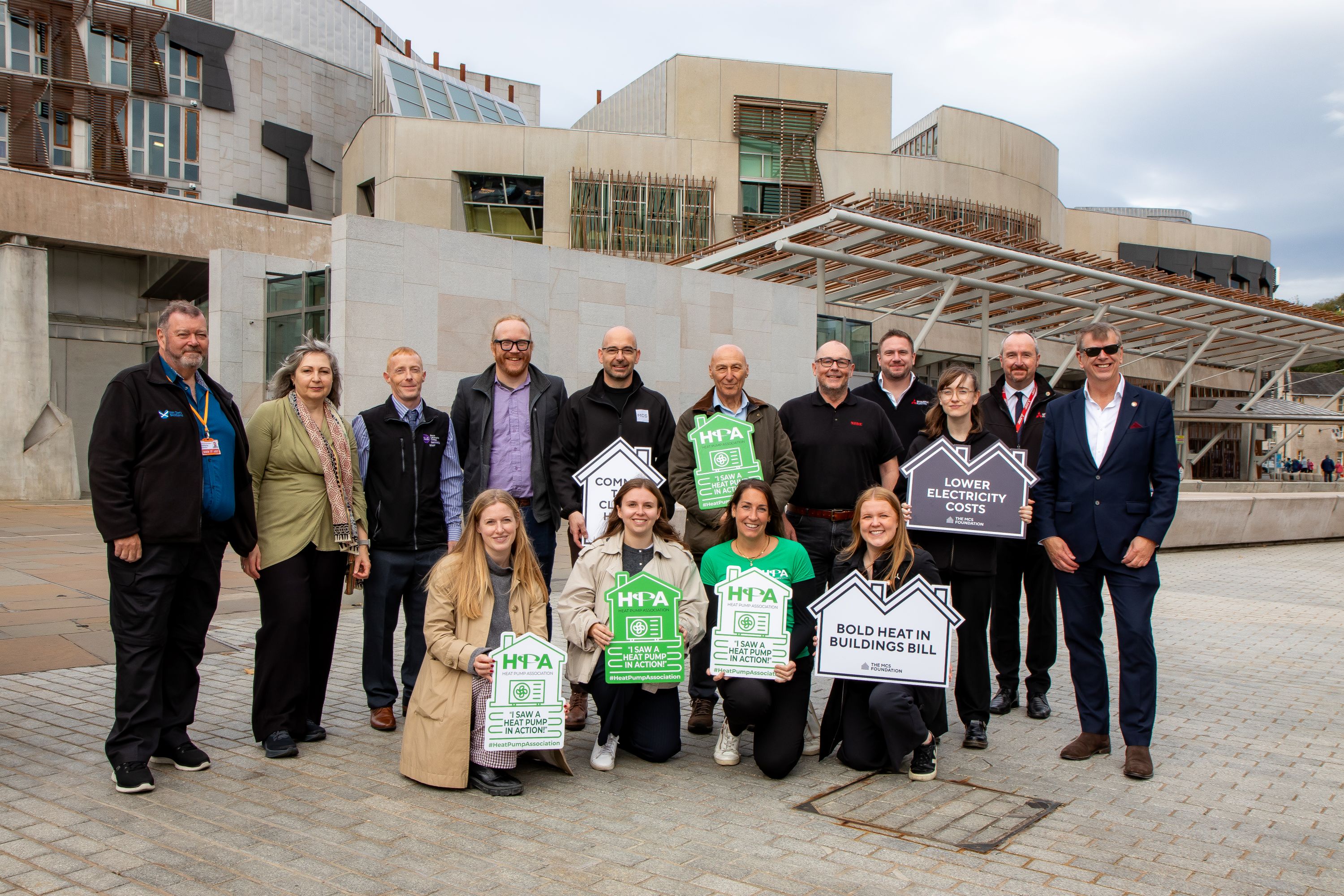Heat Pump Association takes heat pumps to Holyrood
