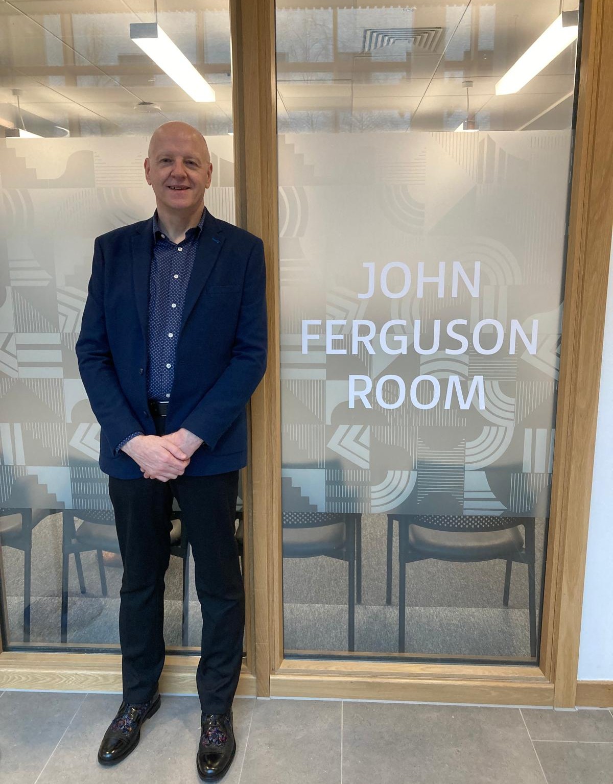 New Parkhead Hub honours community champion John Ferguson MBE