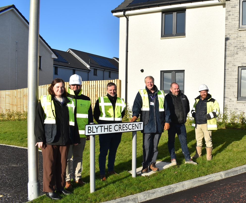 Kingdom Housing Association delivers new homes in Kinglassie
