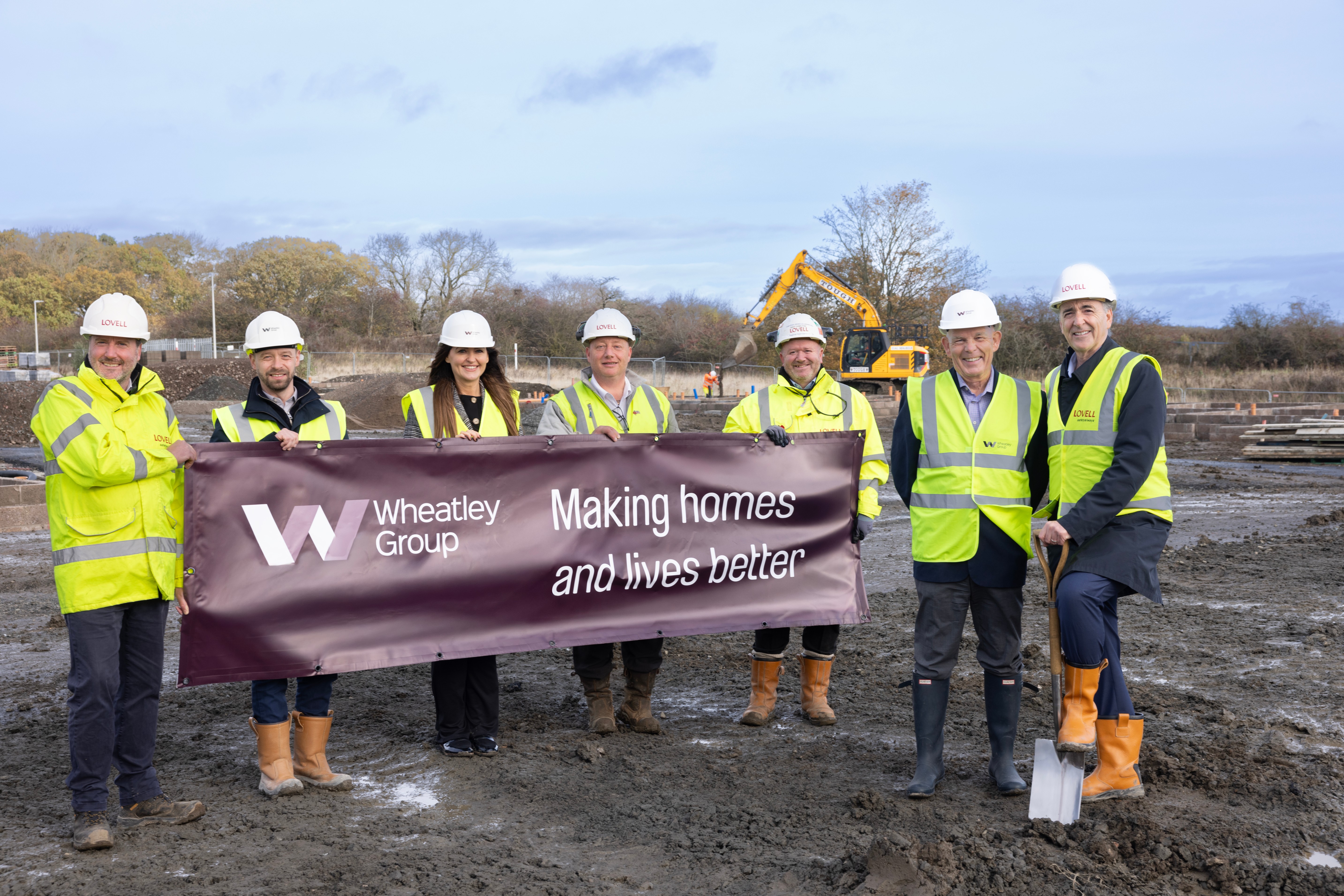 Lovell starts work on social homes for Wheatley in West Lothian