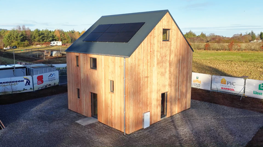 'Futureproof' affordable home rapidly assembled in just one week