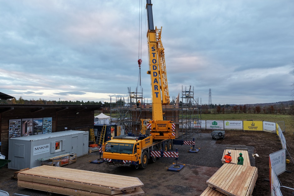 'Futureproof' affordable home rapidly assembled in just one week