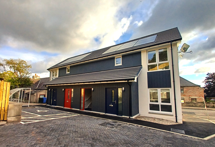 New homes for social rent completed in Dingwall