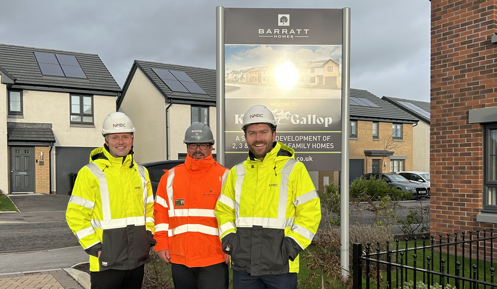 Stephen Flynn MP tours new build homes in Aberdeen