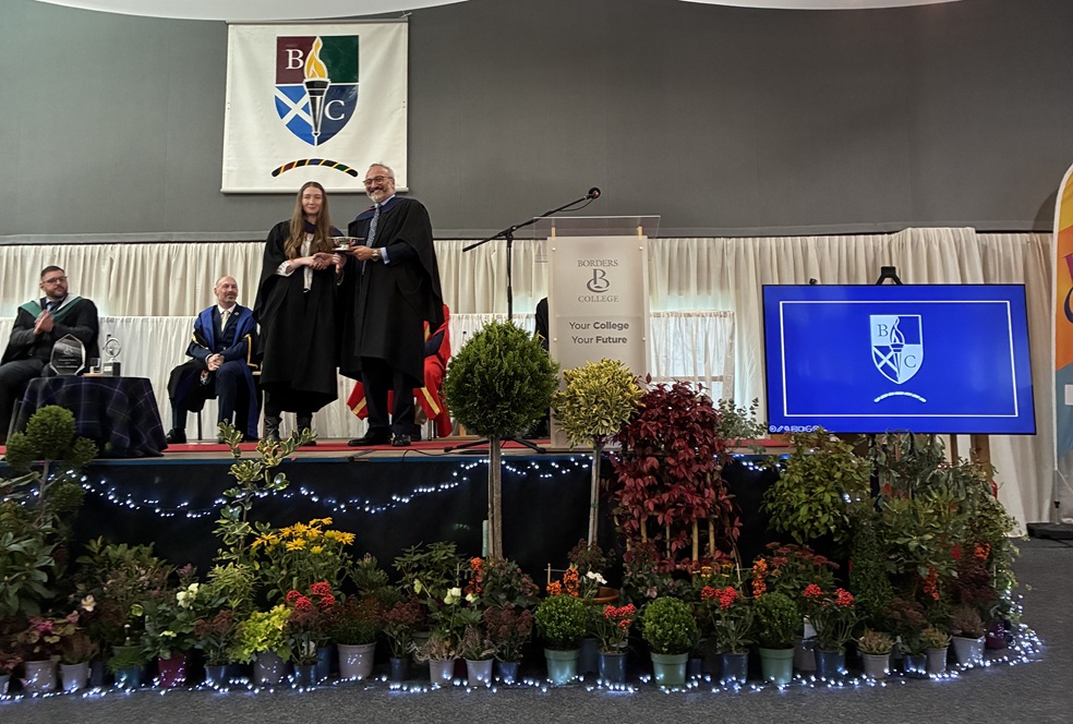 Eildon sponsors Borders College construction and engineering award