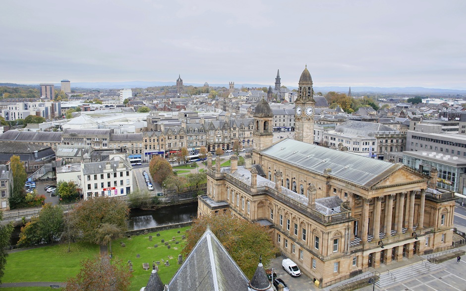 Paisley named Scotland’s Town of the Year