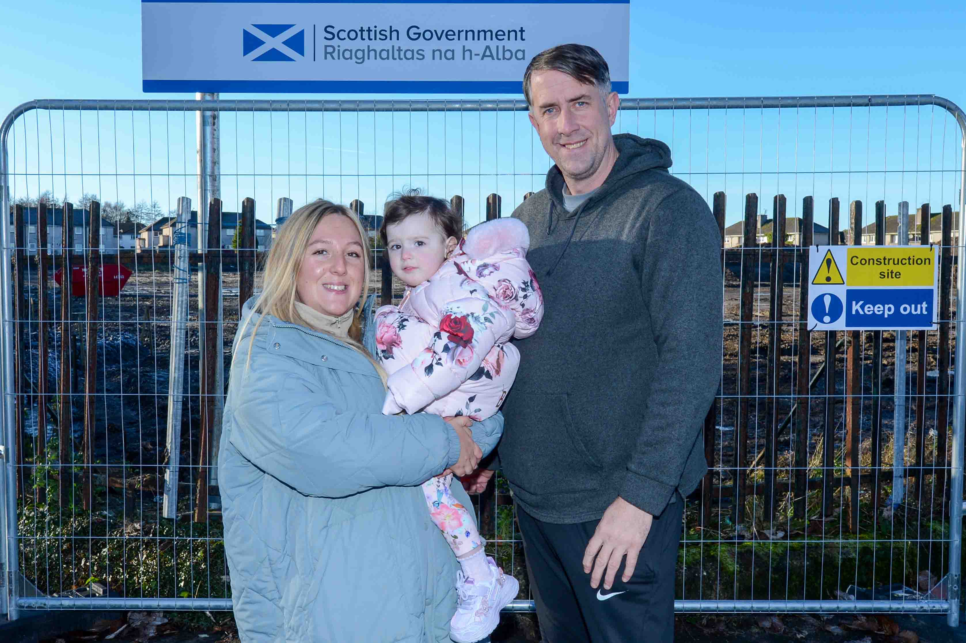Residents tour new homes site in Johnstone