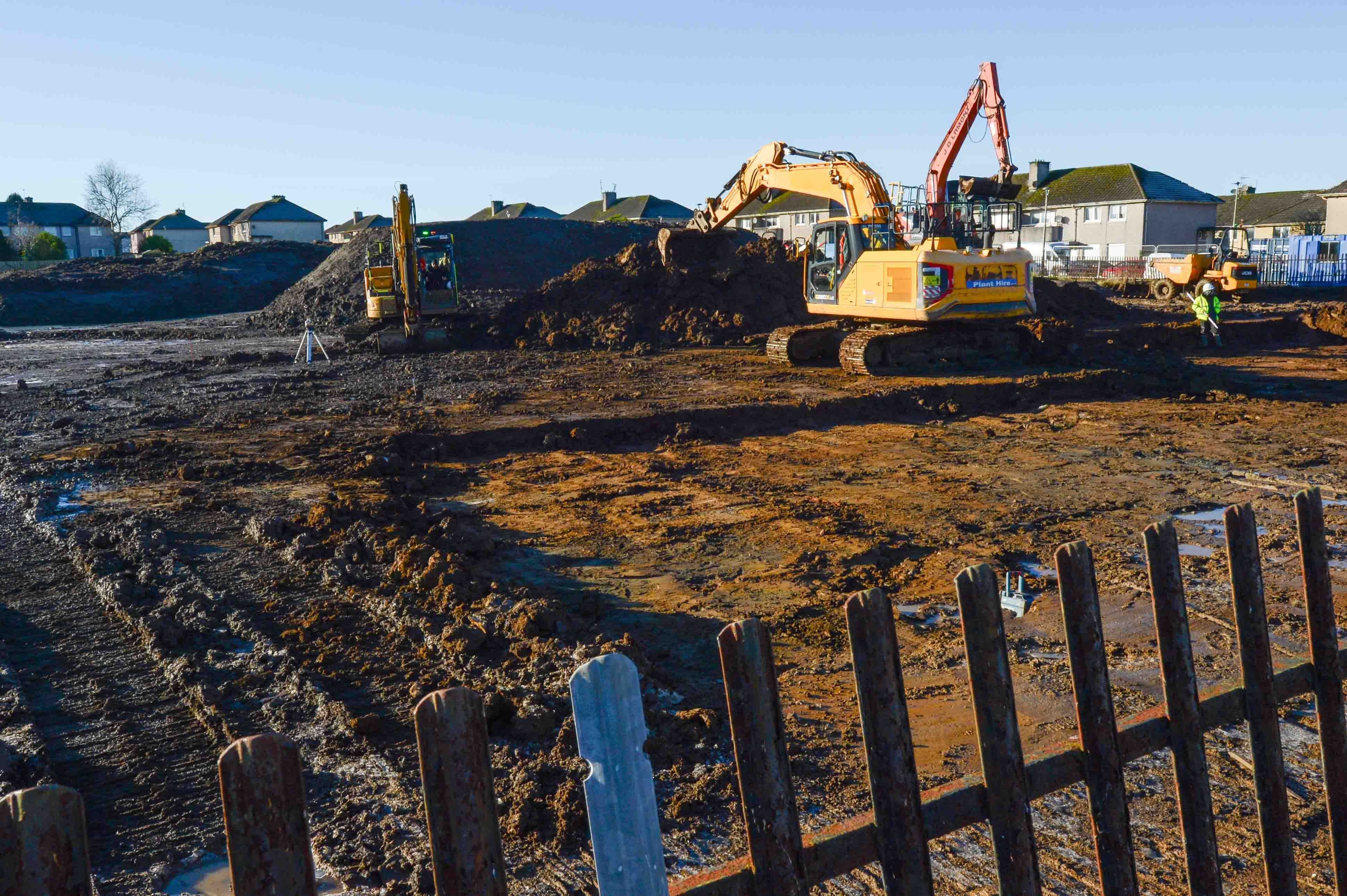Residents tour new homes site in Johnstone