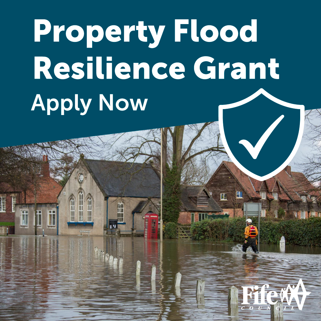 Fifers urged to apply for grant to protect against flooding