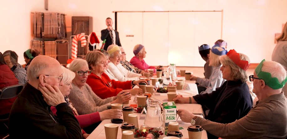 Whiteinch Centre hosts heart-warming seniors’ Christmas lunch
