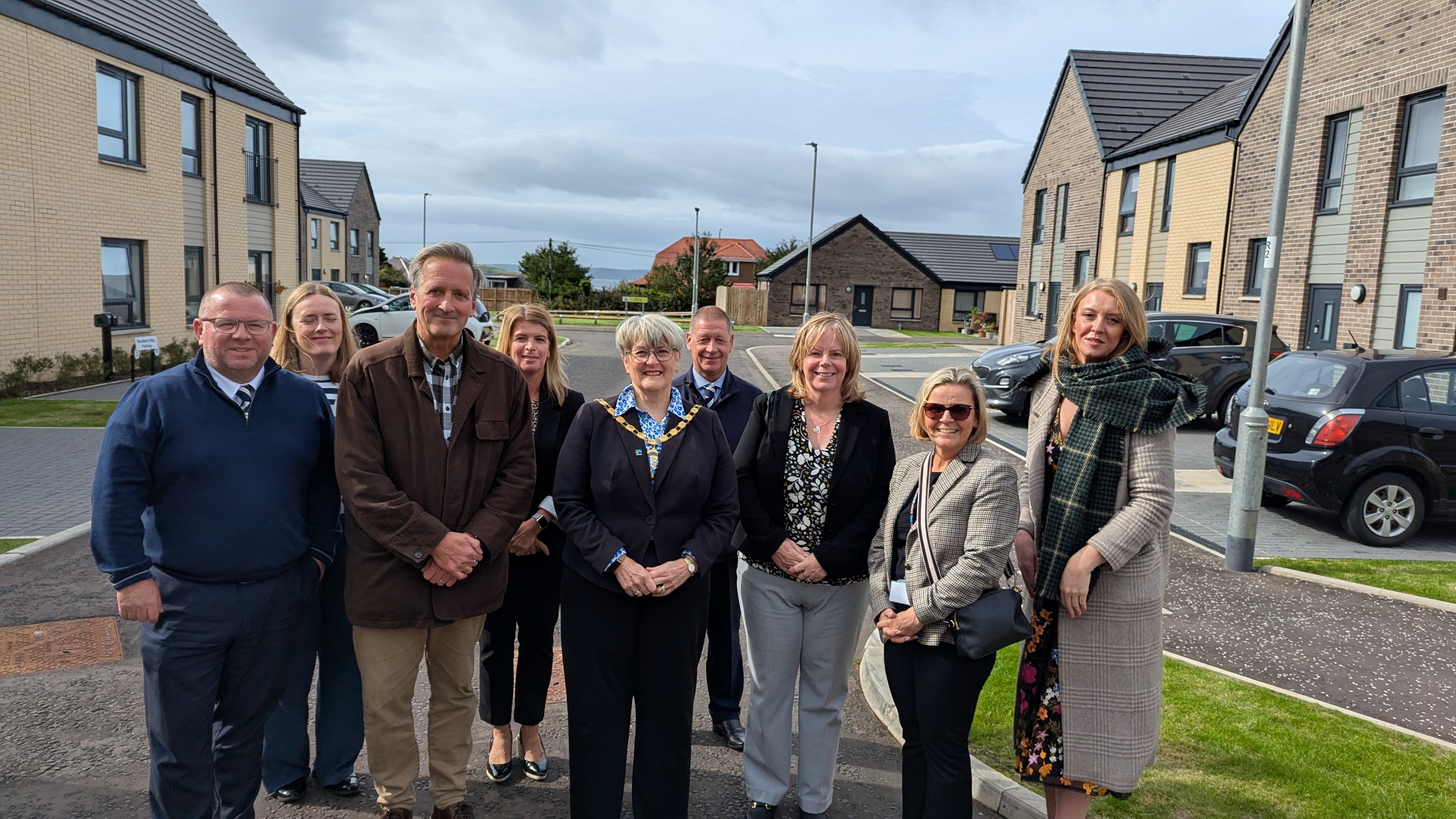 26 new council homes open in Largs