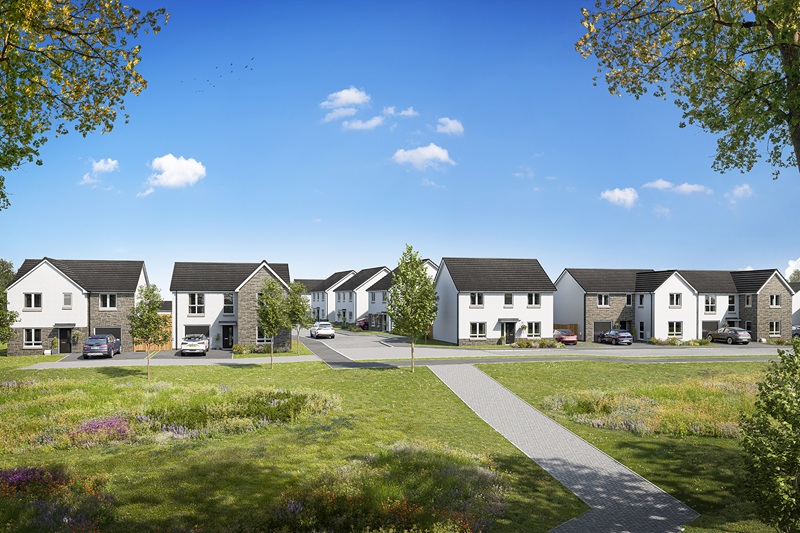Taylor Wimpey begins work at development near Bonnyrigg