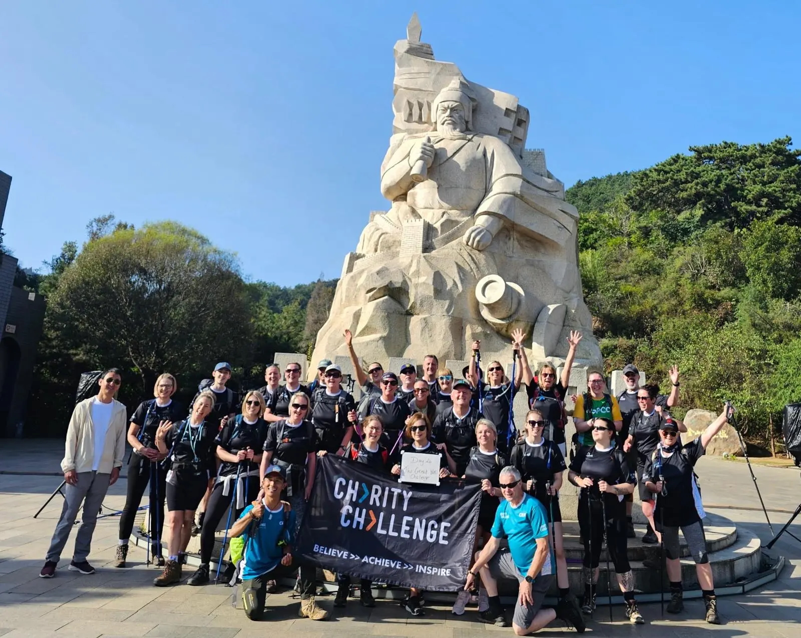 Charity Spotlight: Tartan Trailblazers raise over £44k for Childline by trekking the Great Wall of China