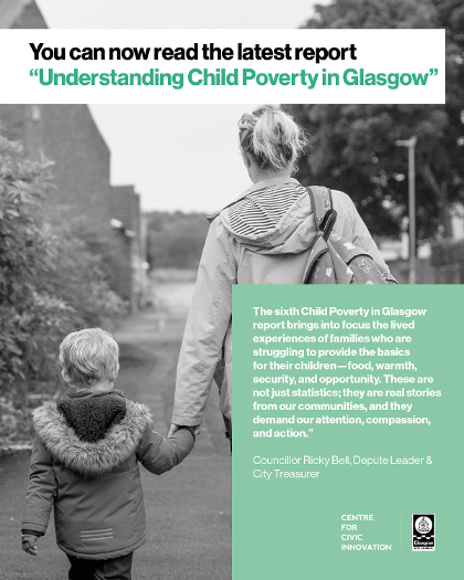 Understanding Child Poverty in Glasgow annual report published