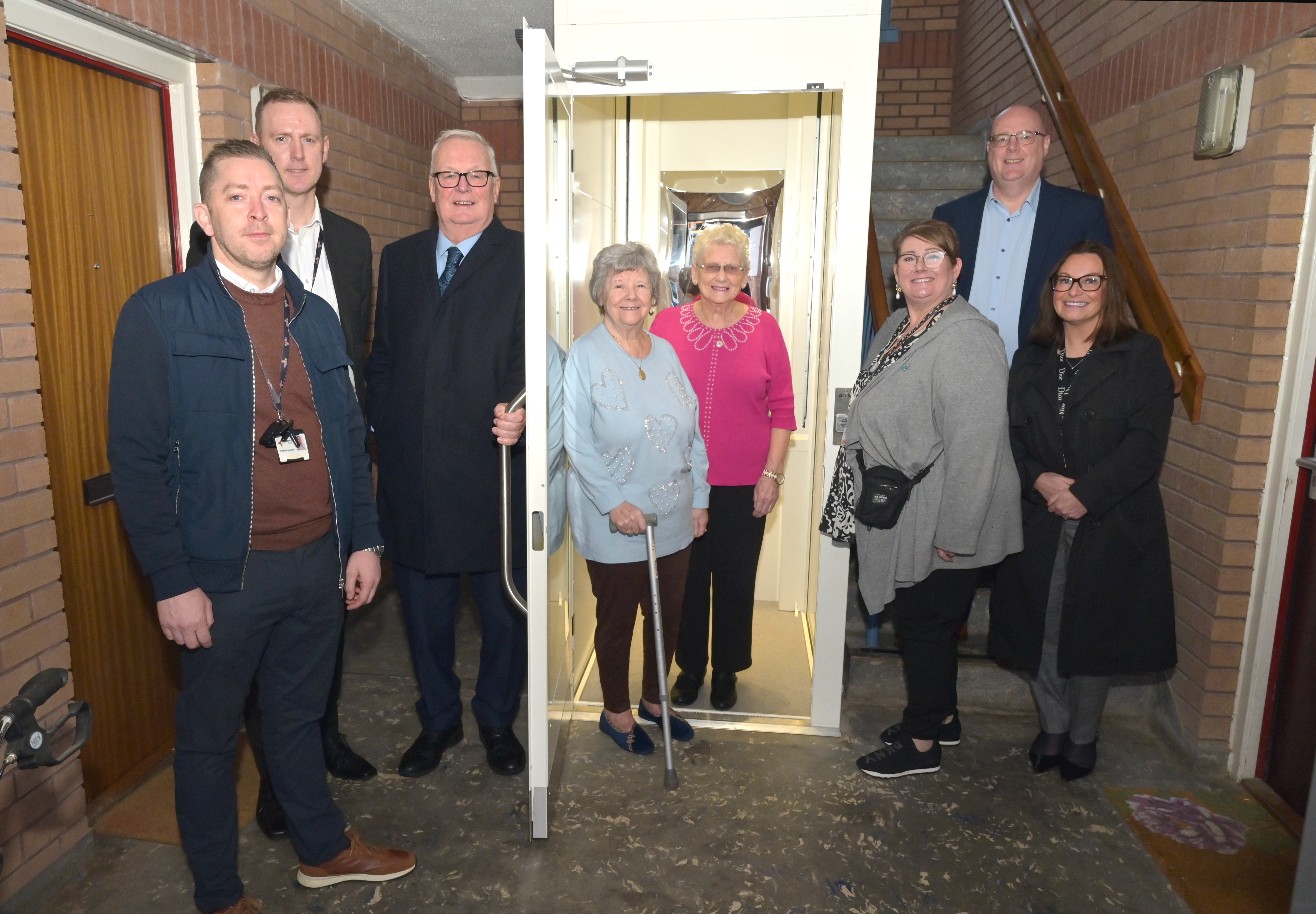 New lifts for tenants at Airdrie retirement housing complex