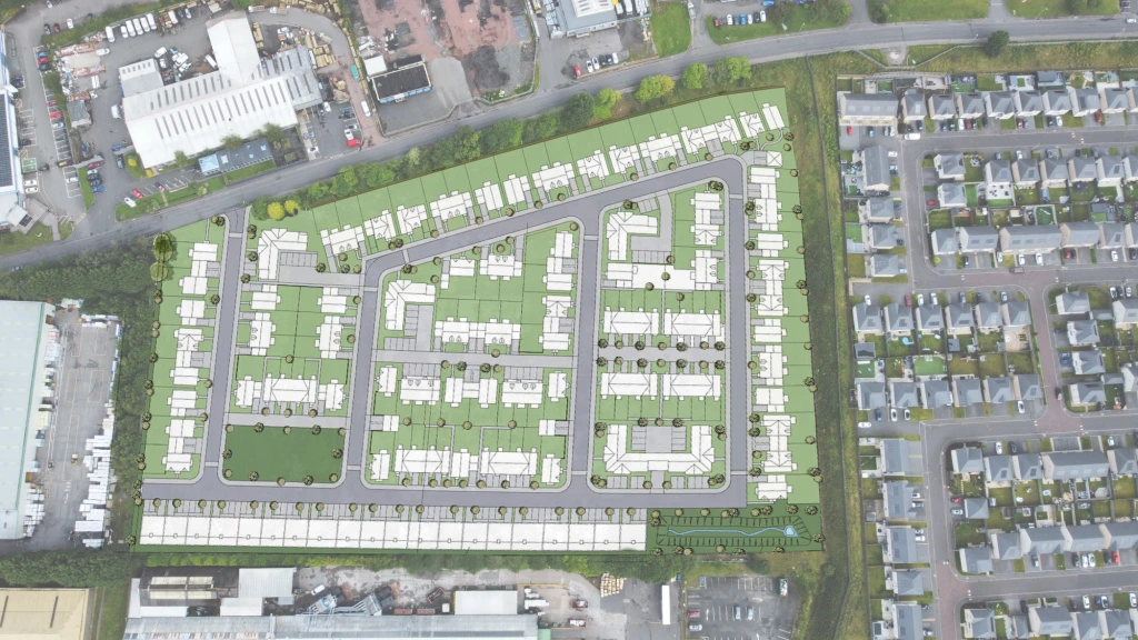 148 new homes planned at former Rolls-Royce site in East Kilbride
