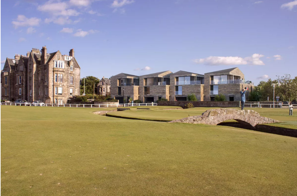 New townhouses set to be built overlooking the Old Course at St Andrews