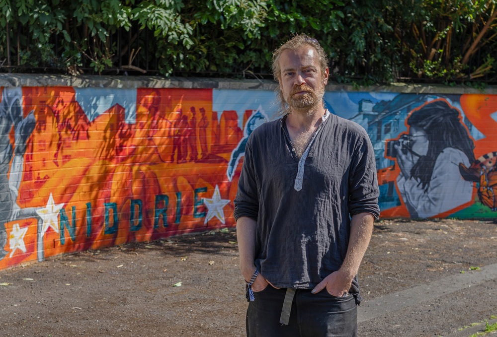 New mural brings Niddrie’s heritage to life