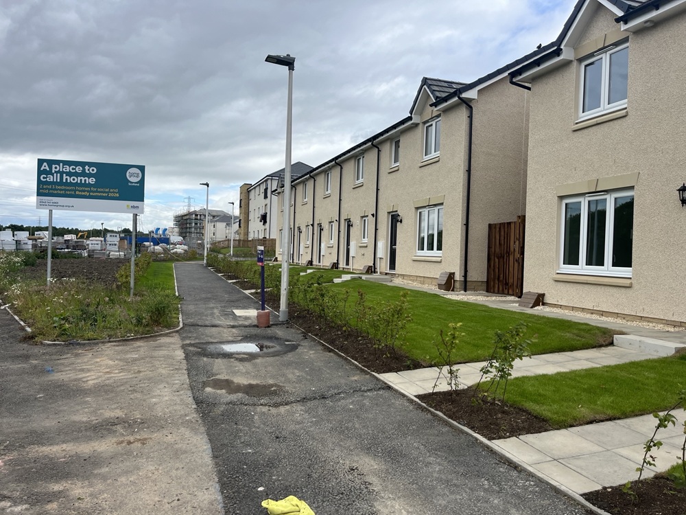 New Home Group Scotland development ends five-year wait for Edinburgh family