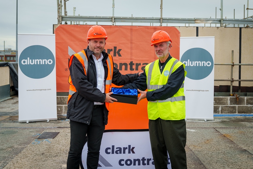 Alumno tops out 262-bed student residence in Glasgow