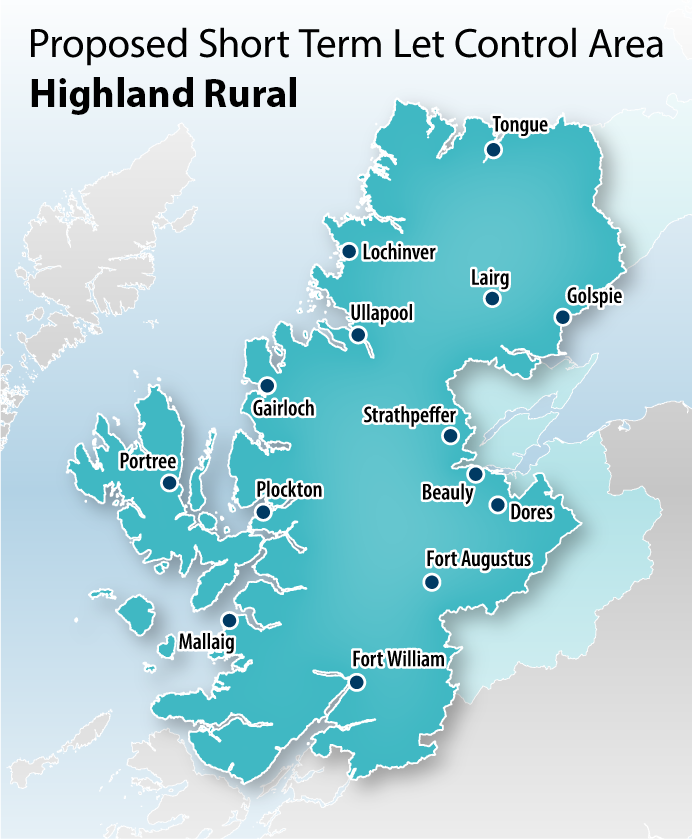 Views sought on proposals to introduce Highland Short Term Let Control Areas