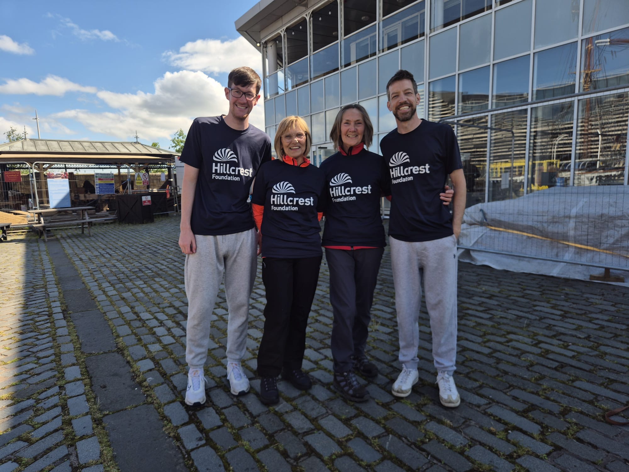 Hillcrest Foundation climbs new heights at RRS Discovery Mast Challenge