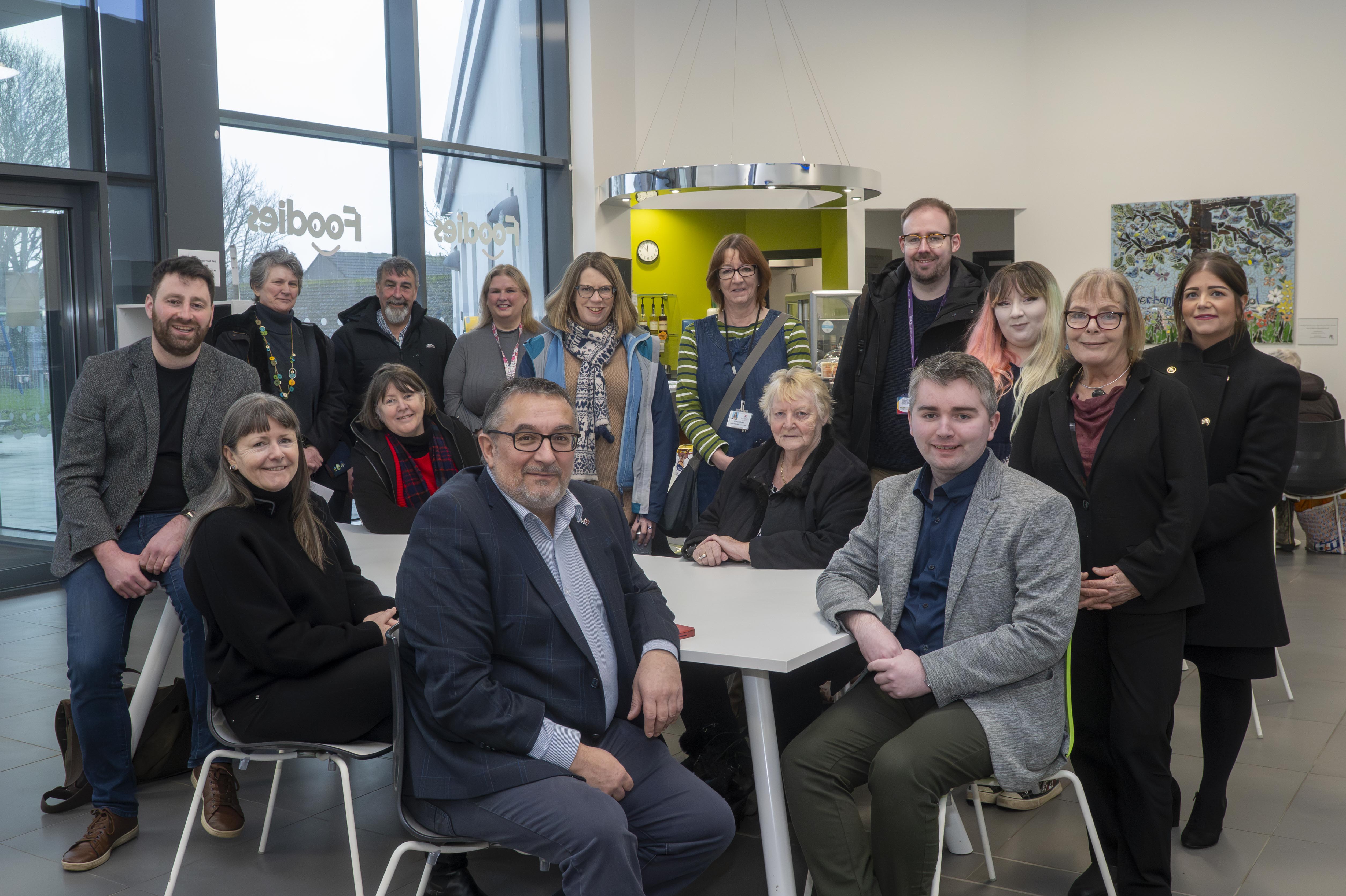 Aberdeen's anti-poverty and inequality committee visits Tillydrone community