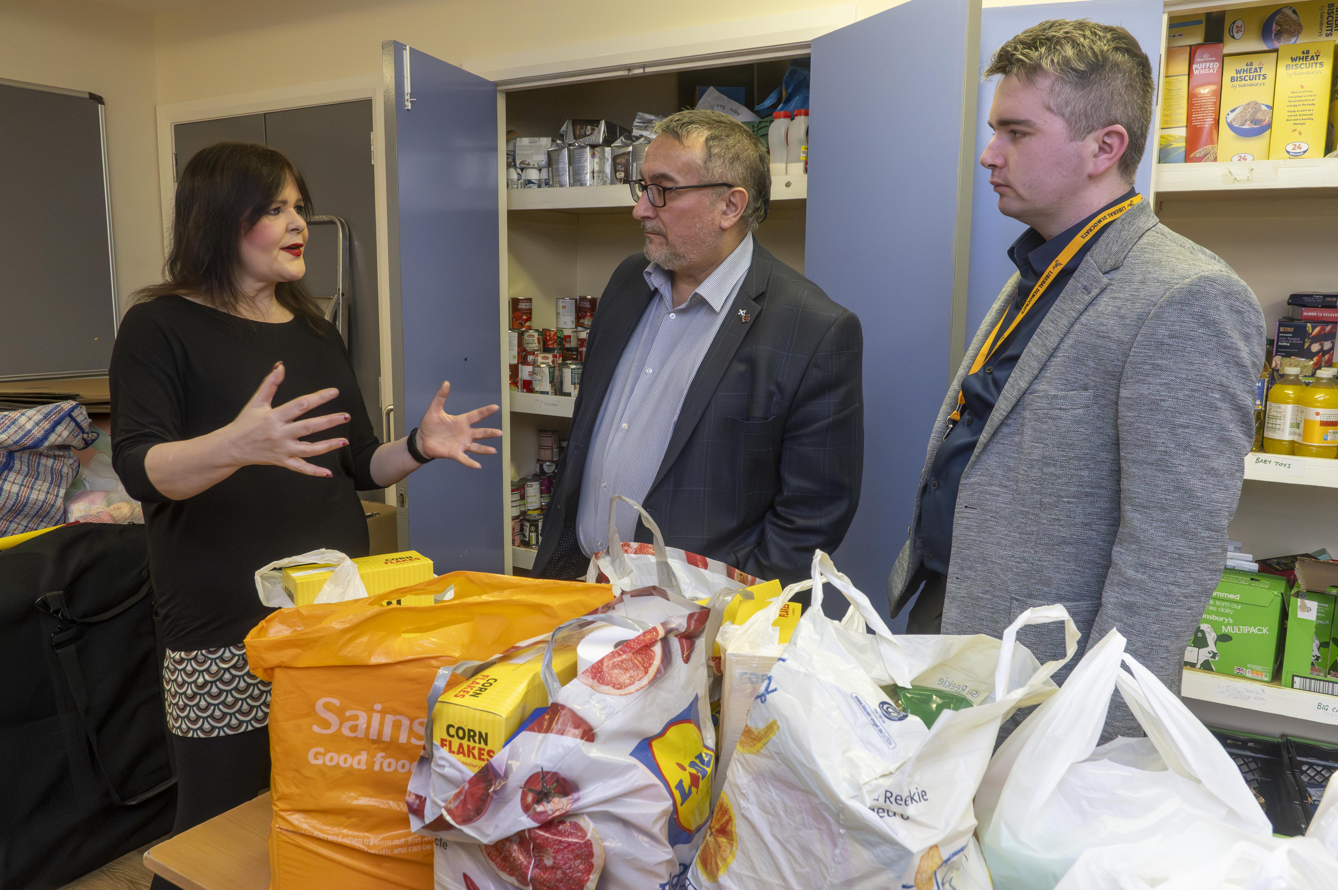 Aberdeen's anti-poverty and inequality committee visits Tillydrone community