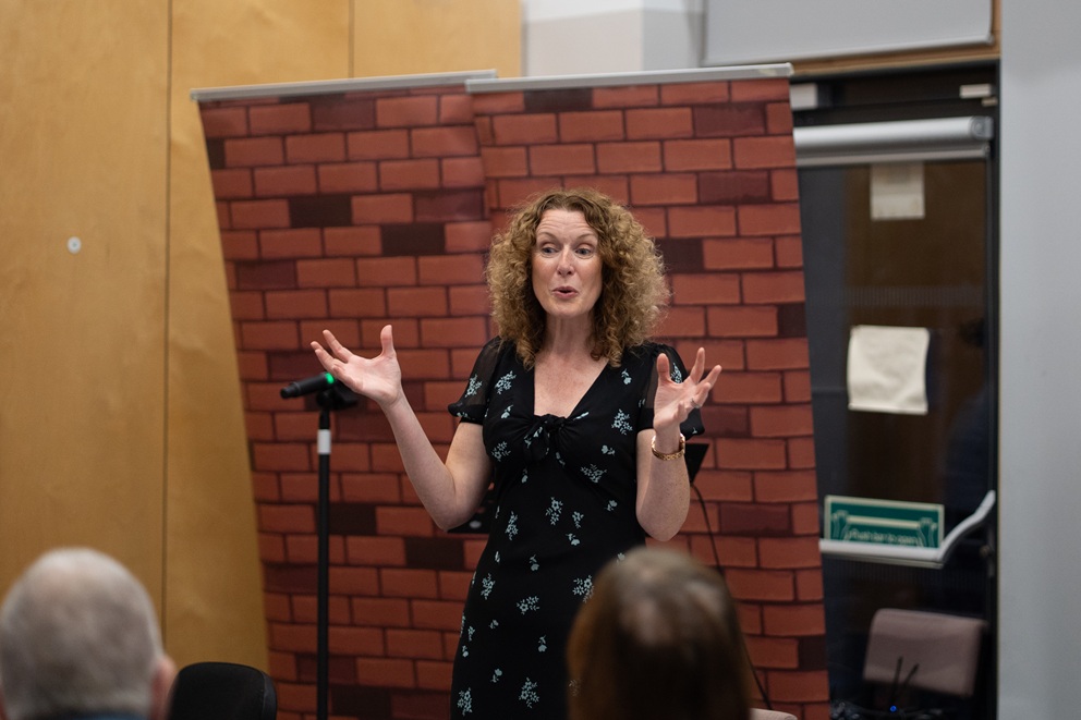 New chair takes up post as Barrhead turns 40