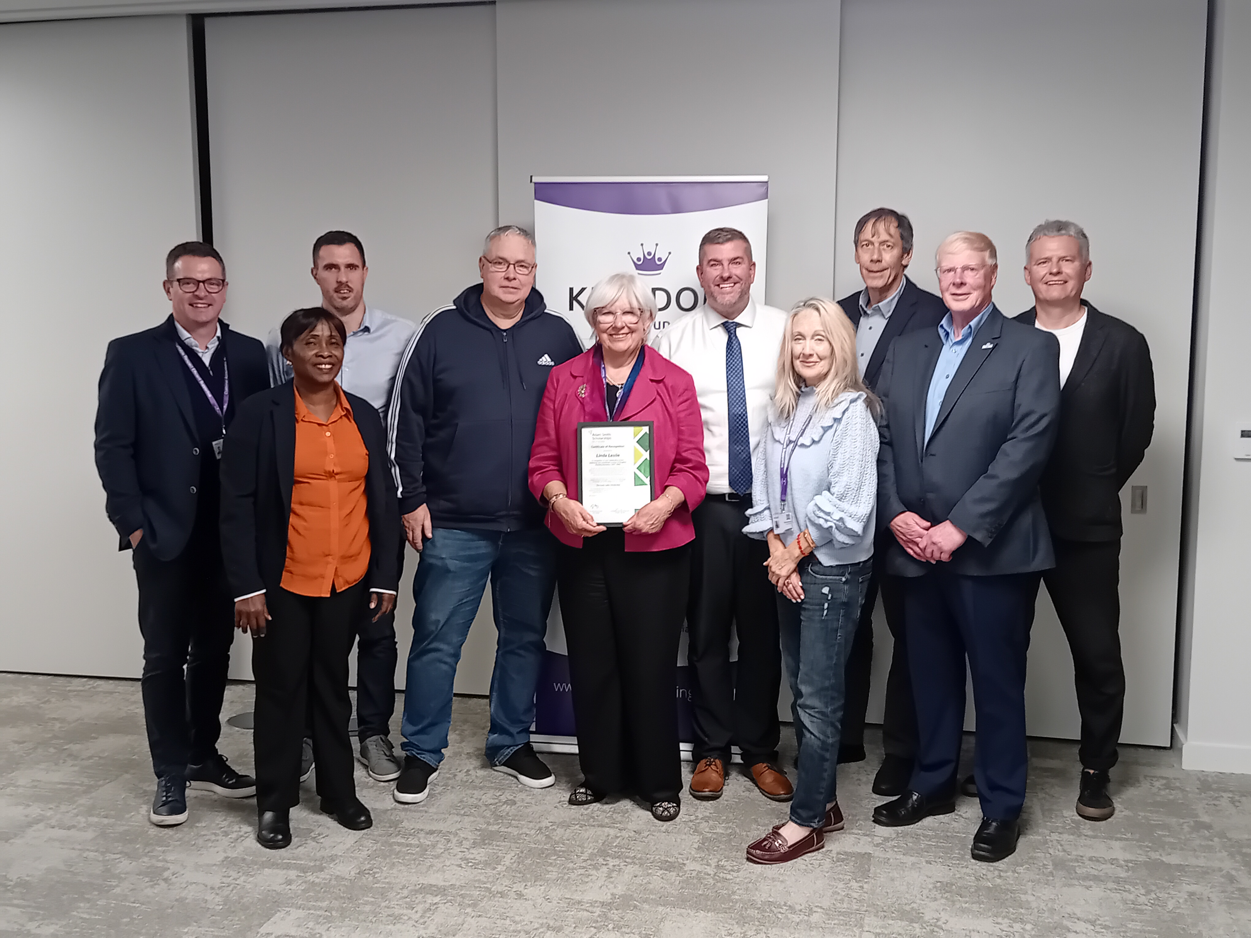 End of an era for Kingdom as Linda Leslie steps down as chair ...