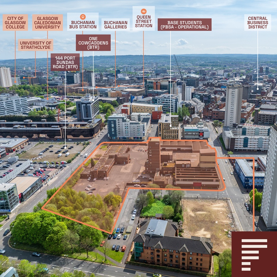 Developers sought for opportunity to deliver 1,250 new homes to Glasgow city centre