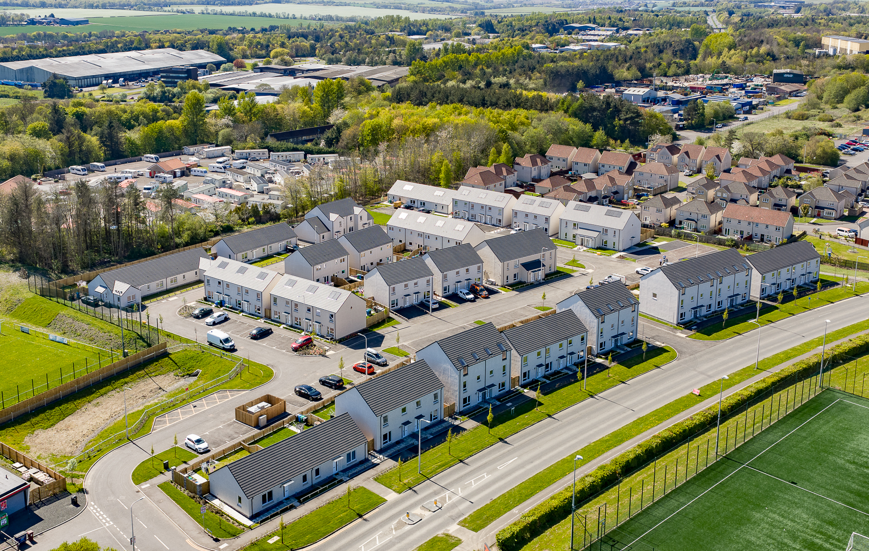 Council homes in Glenrothes completed ahead of schedule