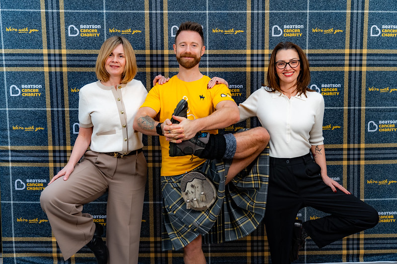 Briar Homes joins Yellow Yogis event to help raise £250,000 for Beatson Cancer Charity