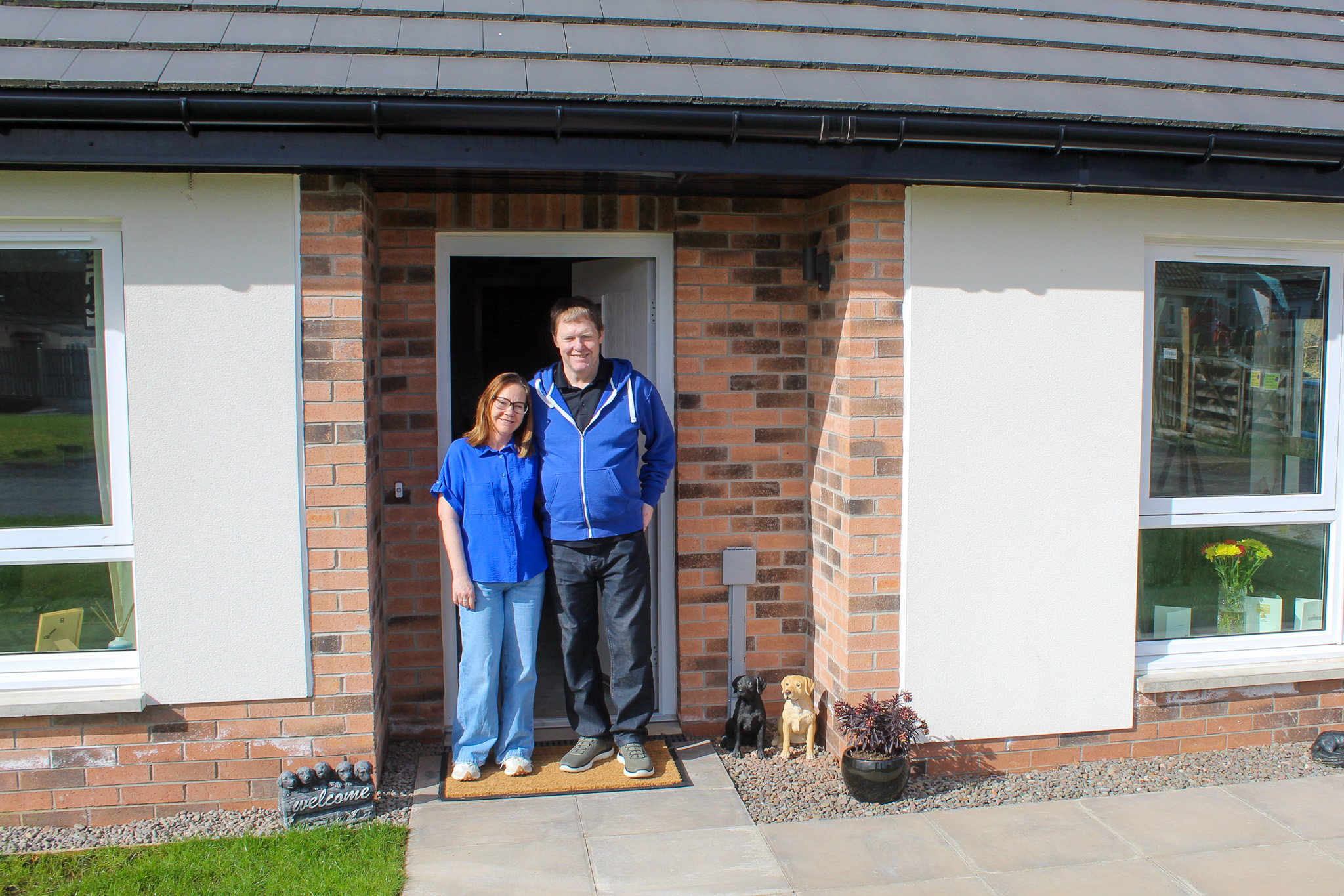 Wheatley tenants move into ‘forever home’ in Johnstonebridge