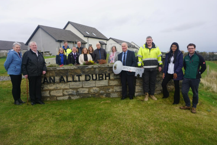 72-home development opens in Isle of Lewis