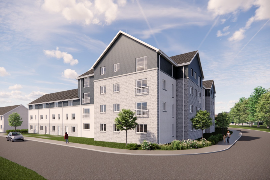 Work starts on residential regeneration of former Stewart Milne offices in Westhill