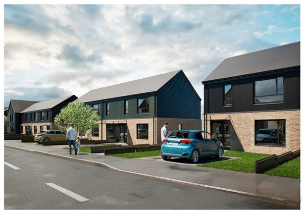 Trust Housing Association starts work on 26 affordable homes on the Isle of Arran