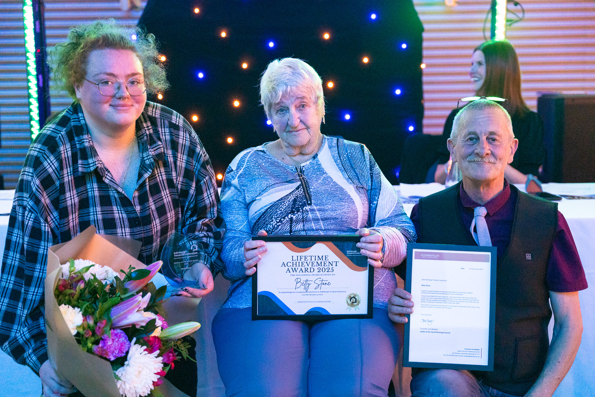 Lifetime Achievement Award for Edinburgh housing charity volunteer